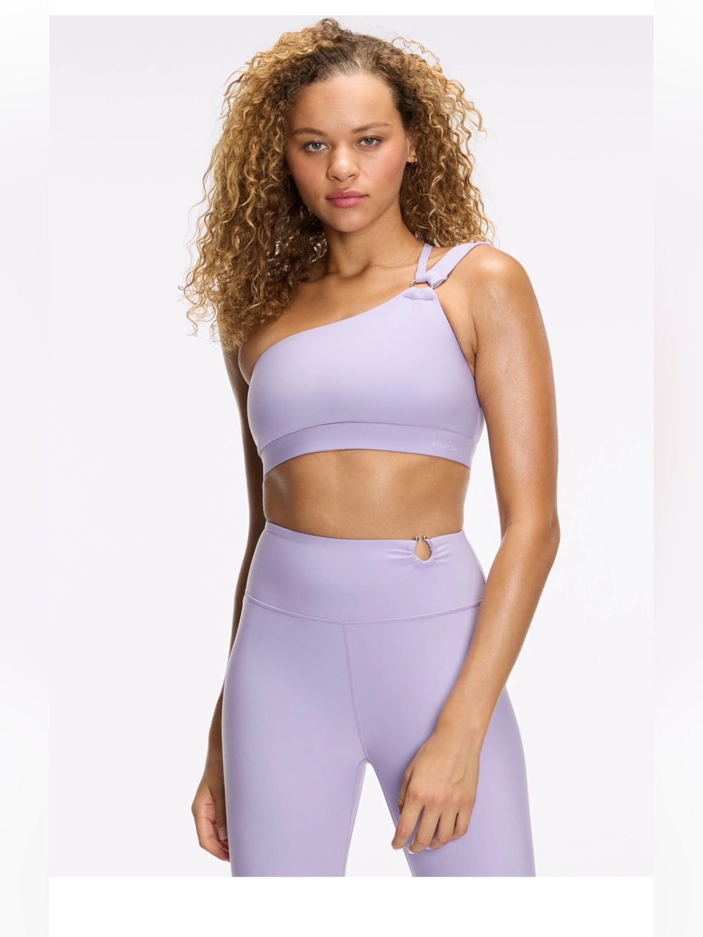 Peloton Cadent Sports Bra and Leggings Set in Lilac Sz Large NWOT